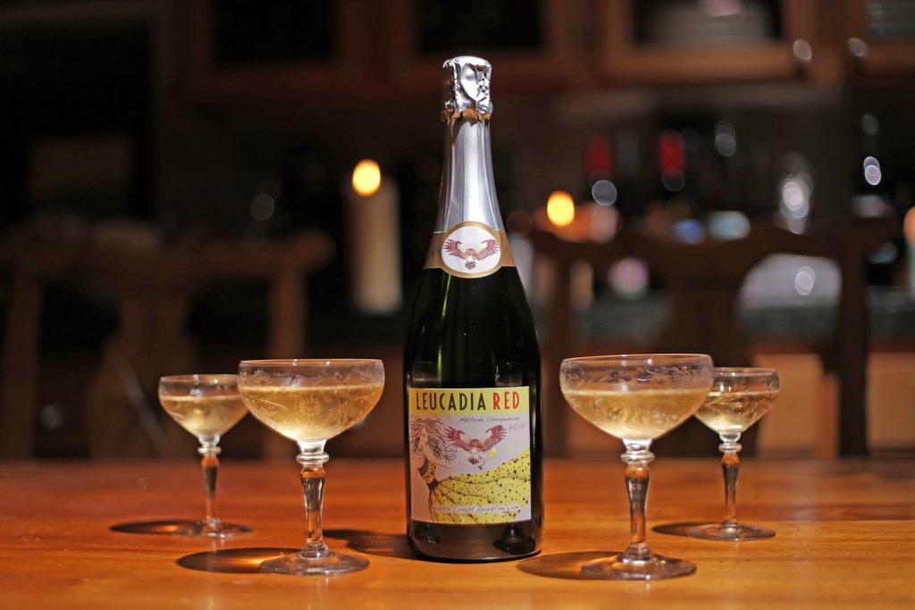 Leucadia Red North Coast Brut Sparkling wine Leucadia Red North Coast Brut Sparkling wine